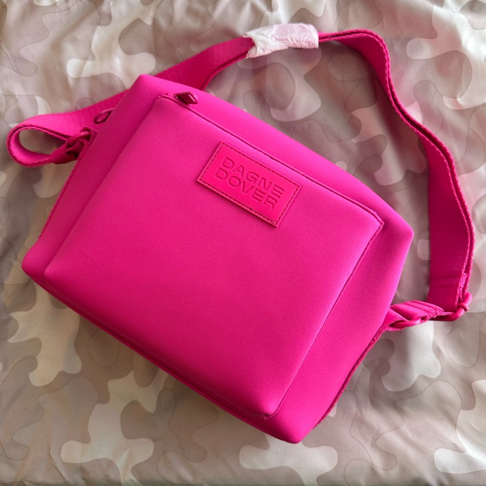 Dagne Dover Micah Crossbody - Hottest Pink (sold out limited edition color)